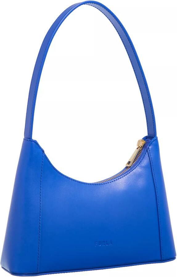 Furla Hobo bags Diamante Mini Shoulder Bag in blauw