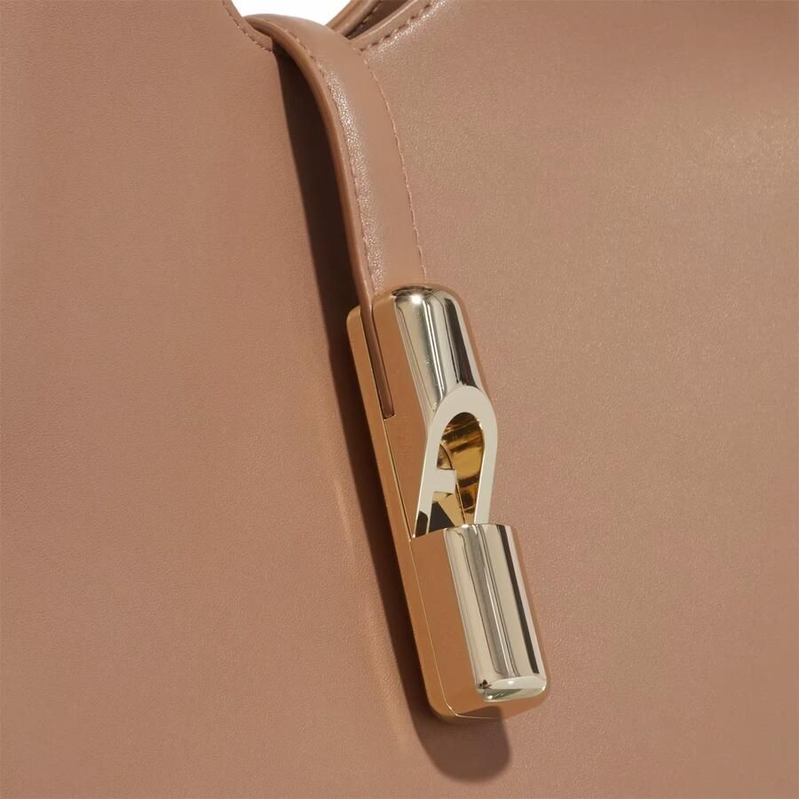 Furla Beige Leren Handtas met Premium Afwerking Beige Dames - Foto 3