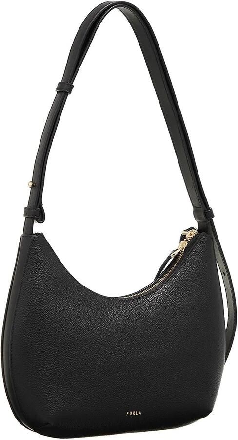 Furla Zwarte Crossbody Tas met Ronde Vorm Black Dames - Foto 2