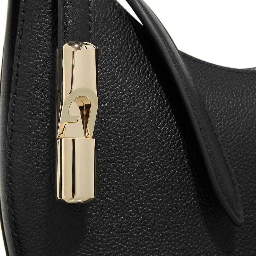 Furla Zwarte Crossbody Tas met Ronde Vorm Black Dames - Foto 3