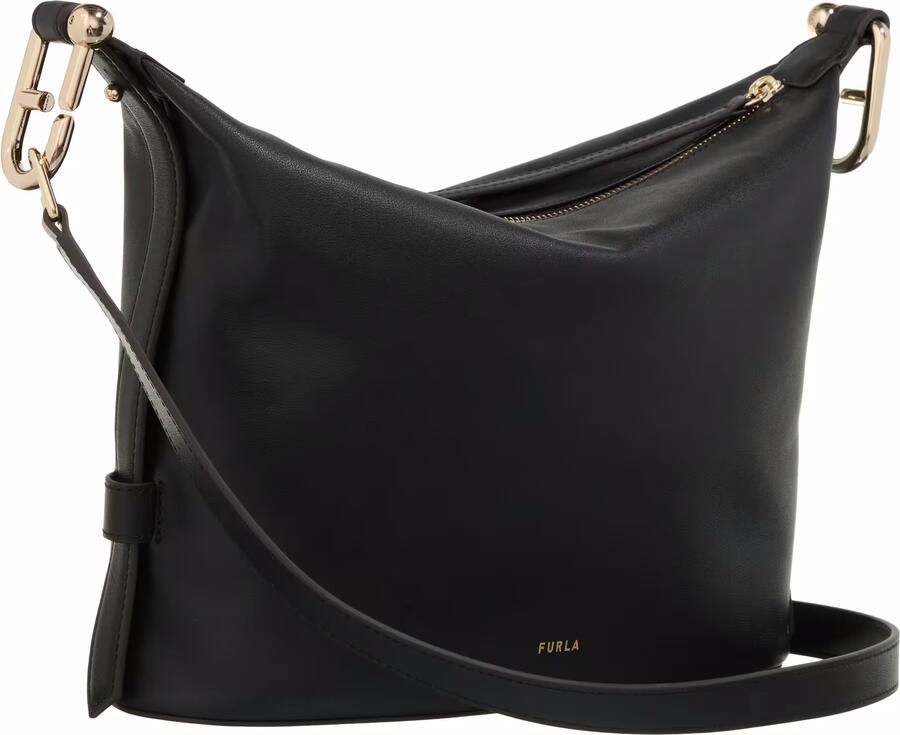 Furla Hobo bags Nuvola M Hobo in zwart - Foto 3