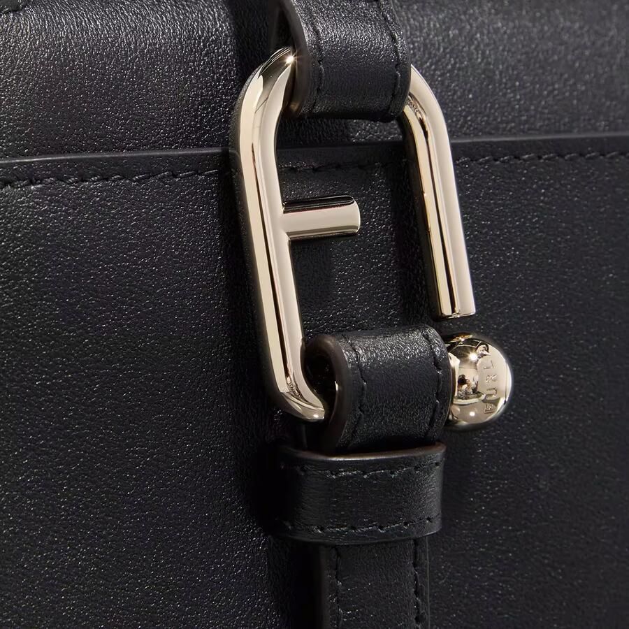 Furla Hobo bags Nuvola S Boston Bag in zwart - Foto 5