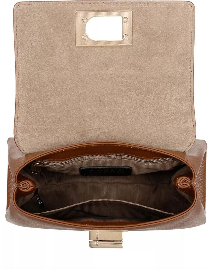 Furla Bruine Leren Handtas met Verstelbare Schouderband Bruin Dames - Foto 3