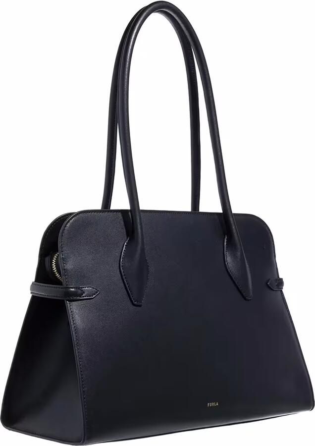 Furla Satchels Goccia L Dome in zwart
