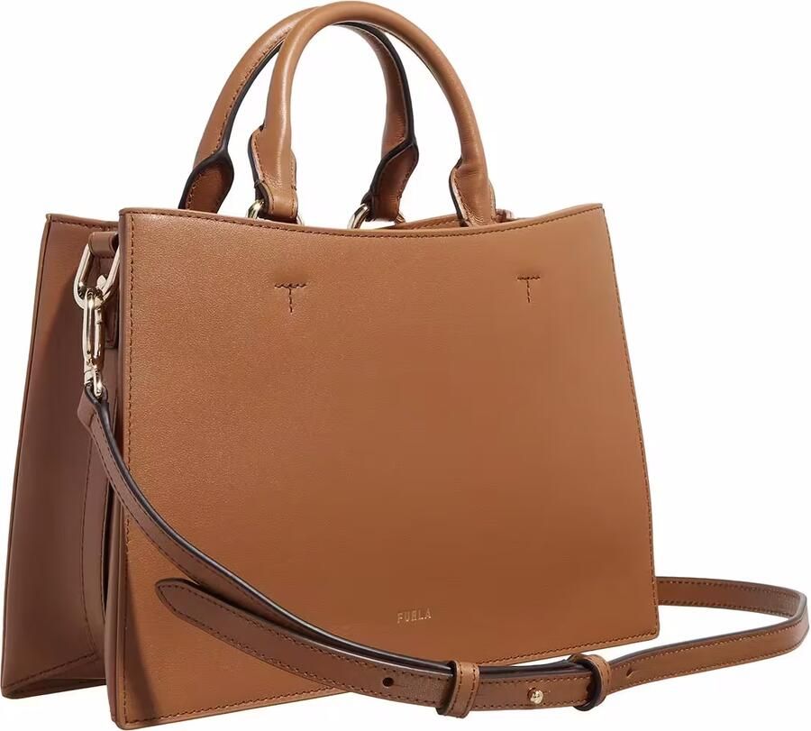 Furla Shoppers & Totes Nuvola M Tote in bruin - Foto 3