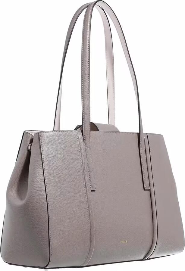 Furla Shoppers & Totes Riva L Tote in grijs - Foto 2