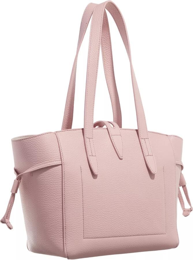 Furla Shoppers Net S Tote 24 in poeder roze