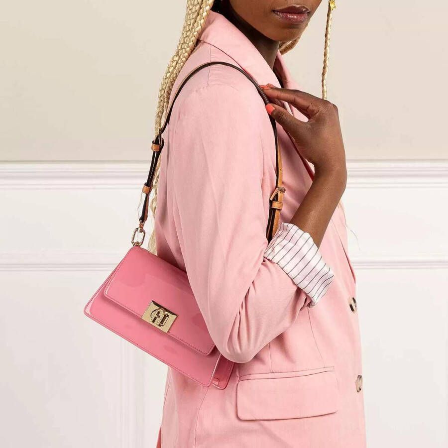 Furla Hobo bags Zoe Mini Shoulder Bag in roze