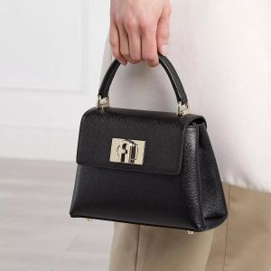 Furla 1927 Top Handle Mini Bag Zwart Dames
