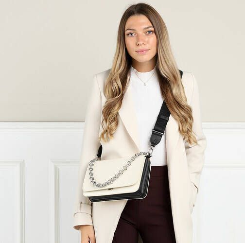 Furla Shoppers Splendida S Shoulder Bag in white