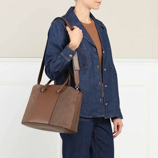 Furla Miamerkella grote shopper tas Bruin Dames