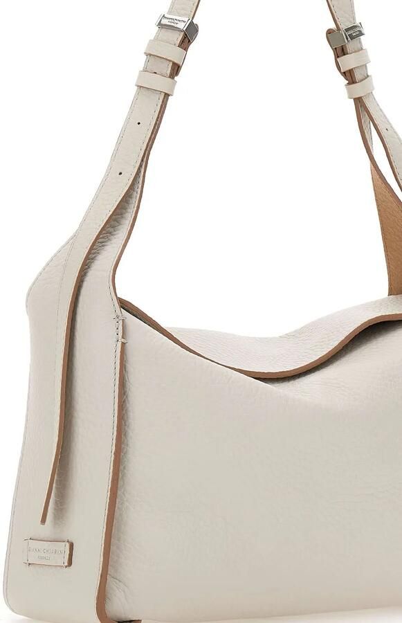 Gianni Chiarini Schoudertas met magnetische klep White Dames - Foto 7