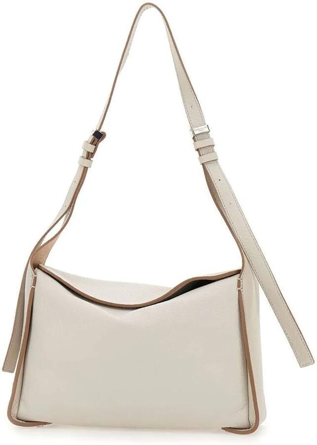Gianni Chiarini Schoudertas met magnetische klep White Dames - Foto 6