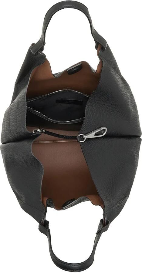 Gianni Chiarini Zwarte Schoudertas Dua 9720 Black Dames - Foto 6