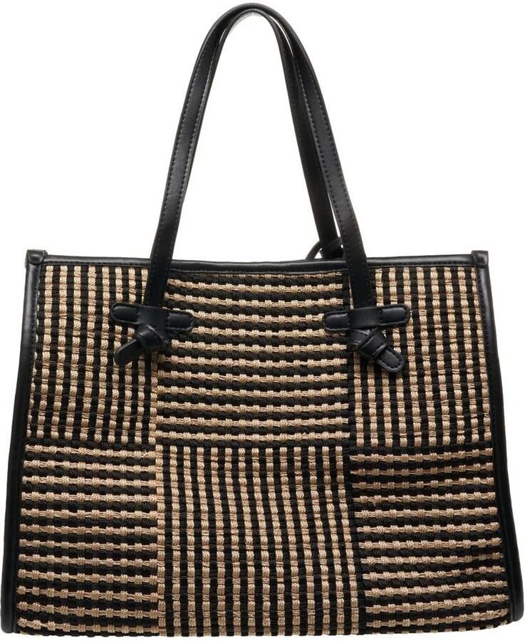 Gianni Chiarini Stijlvol Geweven Shopper Tas Multicolor Dames
