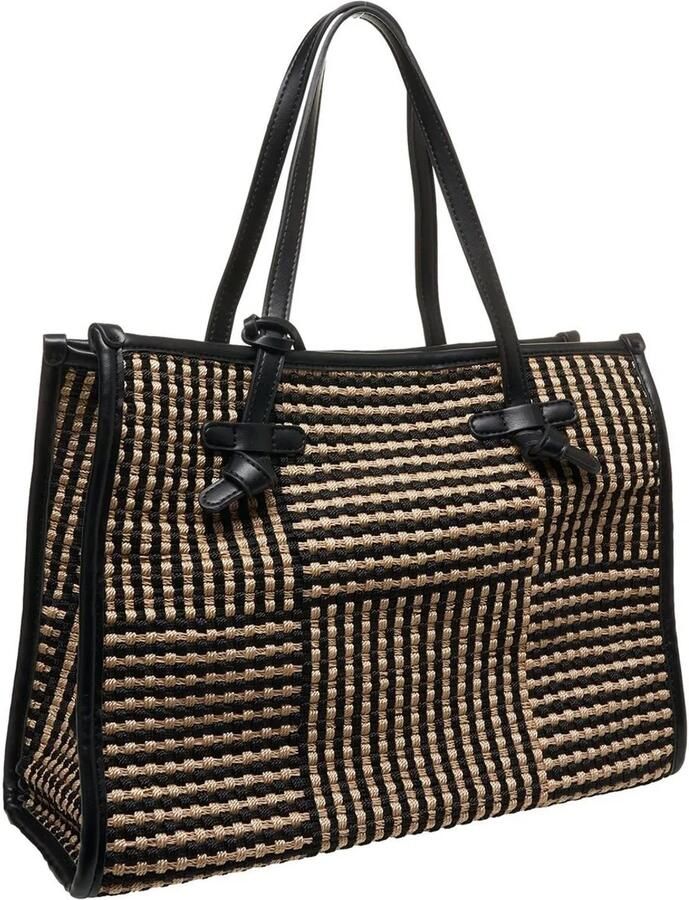 Gianni Chiarini Stijlvol Geweven Shopper Tas Multicolor Dames - Foto 7