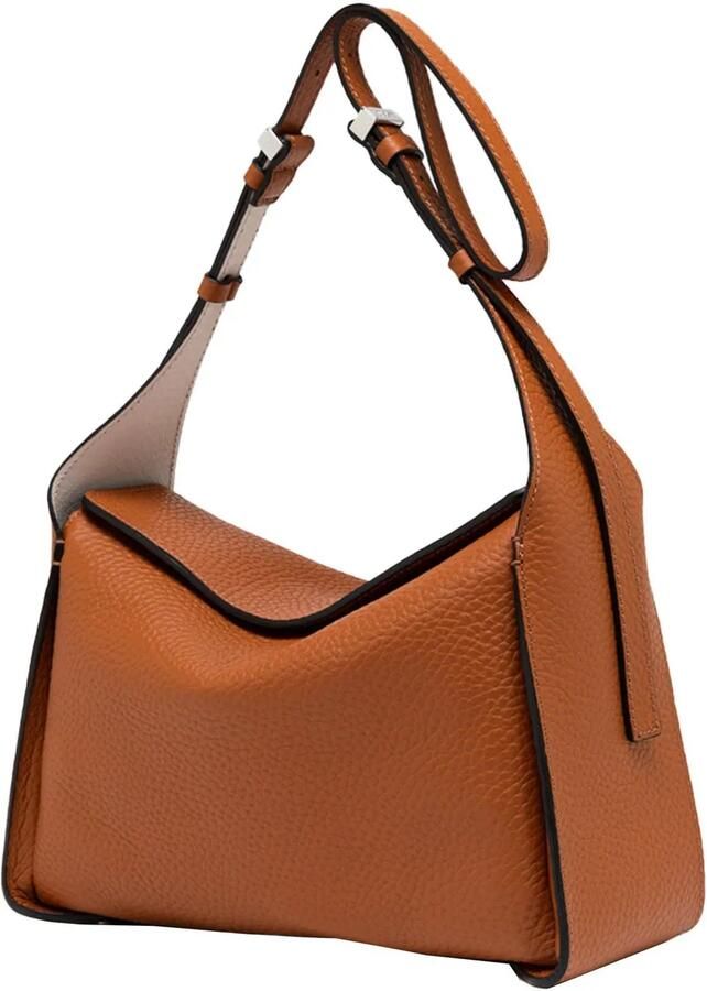 Gianni Chiarini Hobo bags Penelope Handbag In Double Grain Leather in bruin - Foto 5