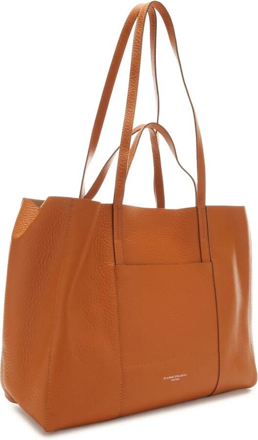 Gianni Chiarini Shoppers Superlight Shopper in cognac