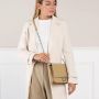 Givenchy Crossbody bags Medium 4G Crossbody Bag Leather in beige - Thumbnail 1