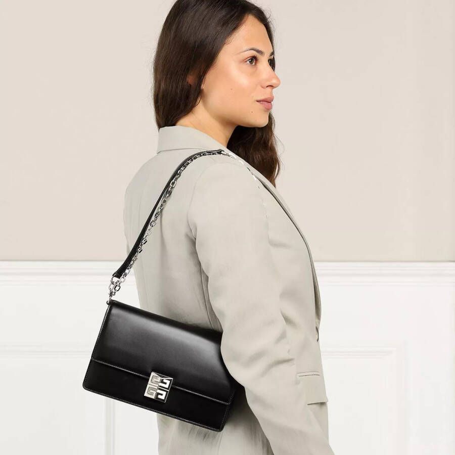 Givenchy Crossbody bags Medium 4G Crossbody Box Leather in zwart