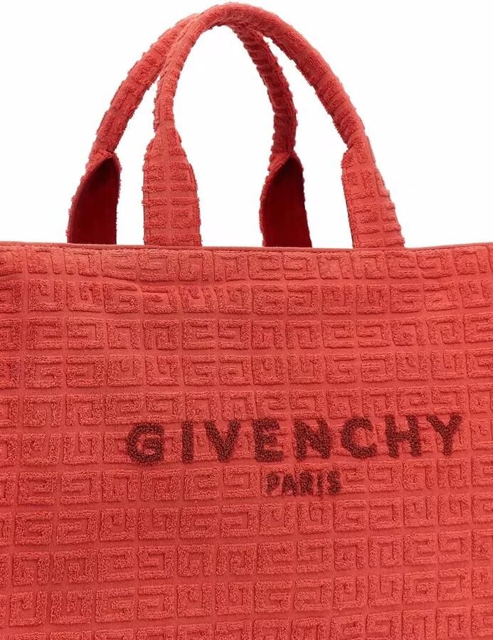 Givenchy Shoppers & Totes Plage Medium Capsule 'G-Tote' Shopping Bag in rood