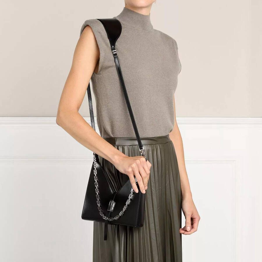 Givenchy Hobo bags Mini Chain Cut Out Bag Leather in zwart
