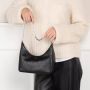 Givenchy Hobo bags Small Moon Cut Out bag Leather With Sporty Strap in zwart - Thumbnail 1