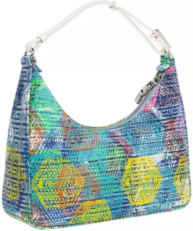 Givenchy Hobo bags Small Moon Cut Out in printed 4G denim in meerkleurig