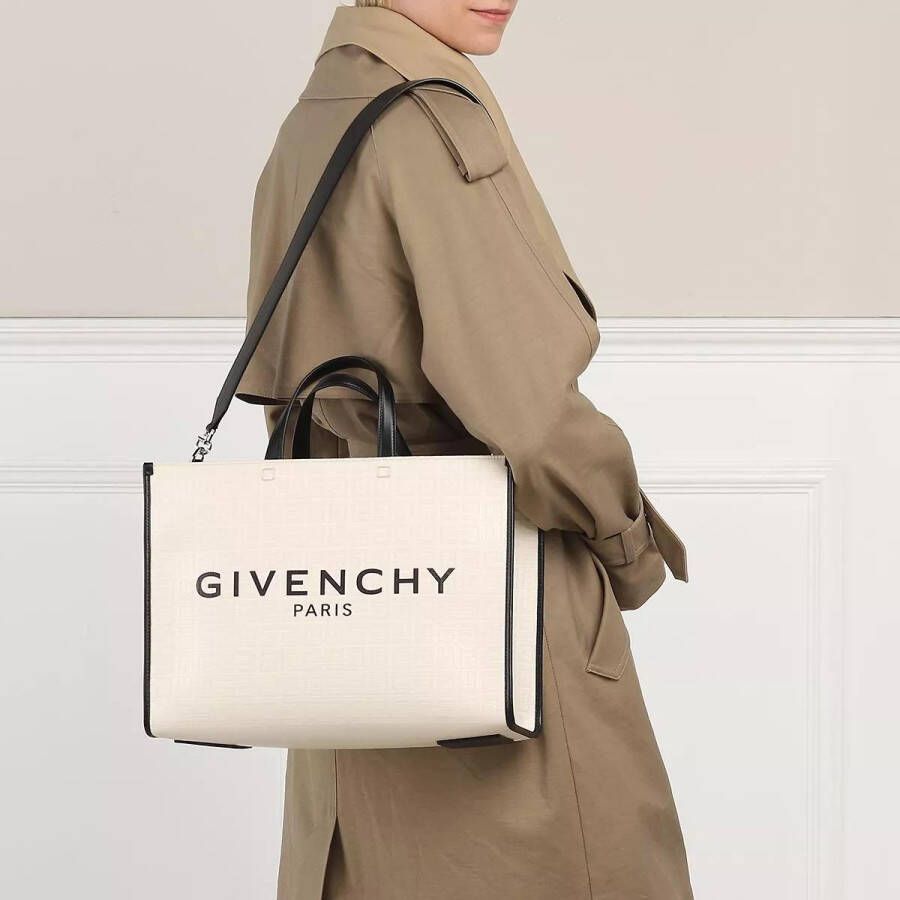 Givenchy Shoppers Medium 4G Tote Shopper Bag in crème