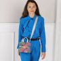 Givenchy Totes Mini G Tote shopping bag in printed 4G denim in meerkleurig - Thumbnail 1