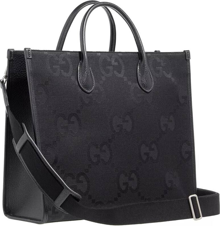 Gucci Crossbody bags Jumbo GG Shopper in zwart