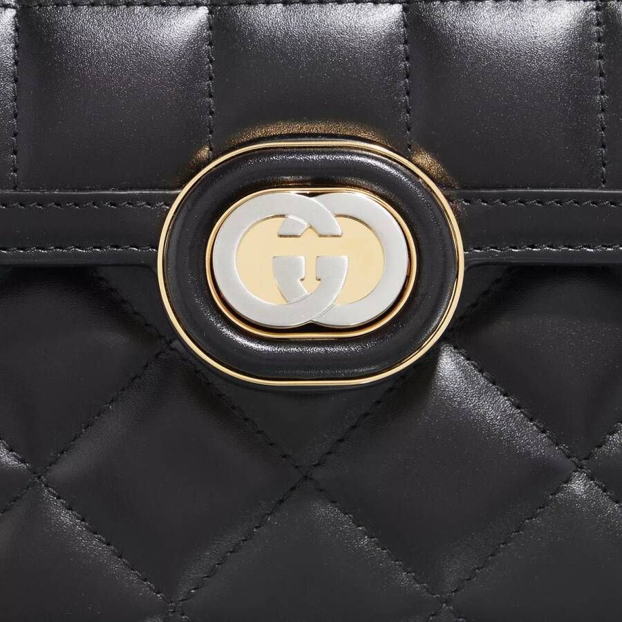 Gucci Crossbody bags Deco Mini Shoulder Bag in zwart