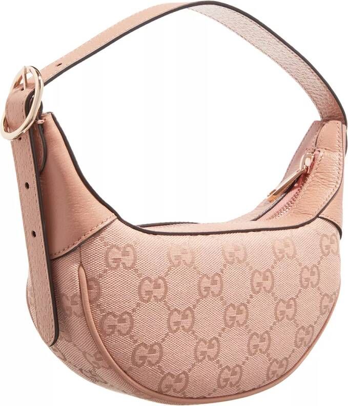 Gucci Crossbody bags Mini Ophidia GG Shoulder Bag in poeder roze