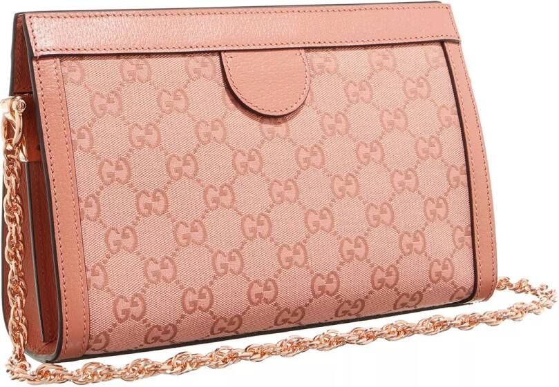 Gucci Crossbody bags Ophidia Small Shoulder Bag in poeder roze