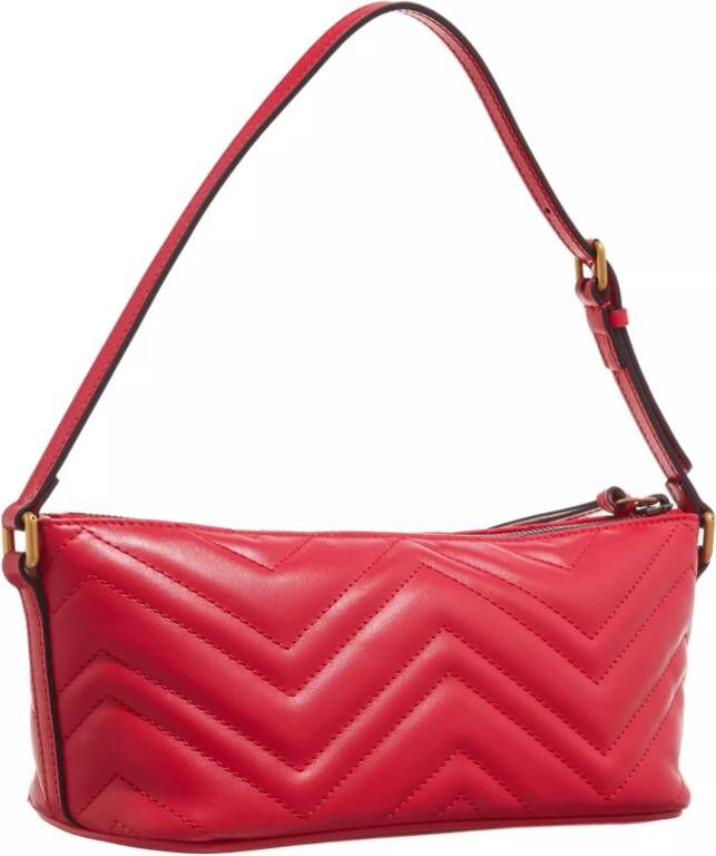 Gucci Crossbody bags Small GG Marmont Shoulder Bag in rood