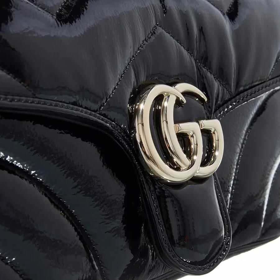 Gucci Crossbody bags Small GG Marmont Shoulder Bag in zwart