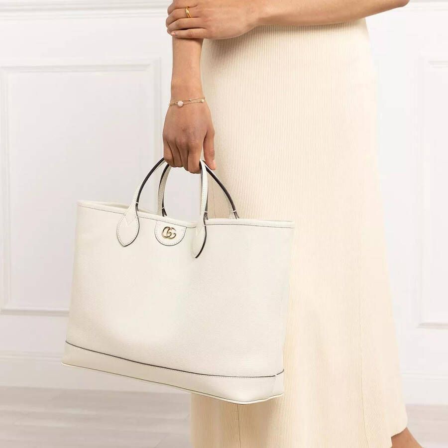 Borbonese Luna Bag Middle Stijlvolle schoudertas voor de moderne vrouw Beige Dames