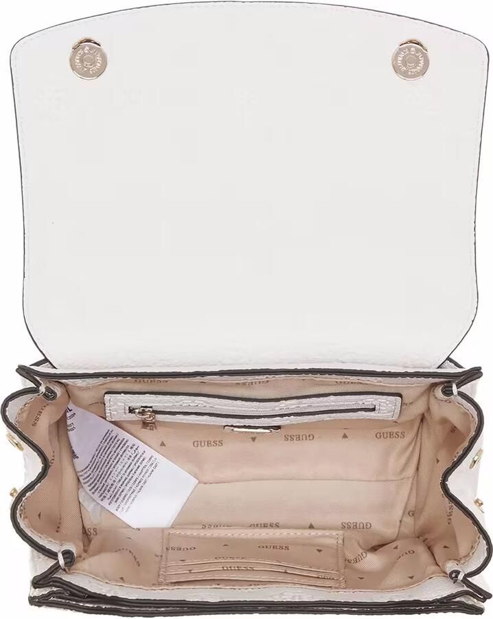 Guess Crossbody bags Cresidia Status Shldr Satchel in wit - Foto 3