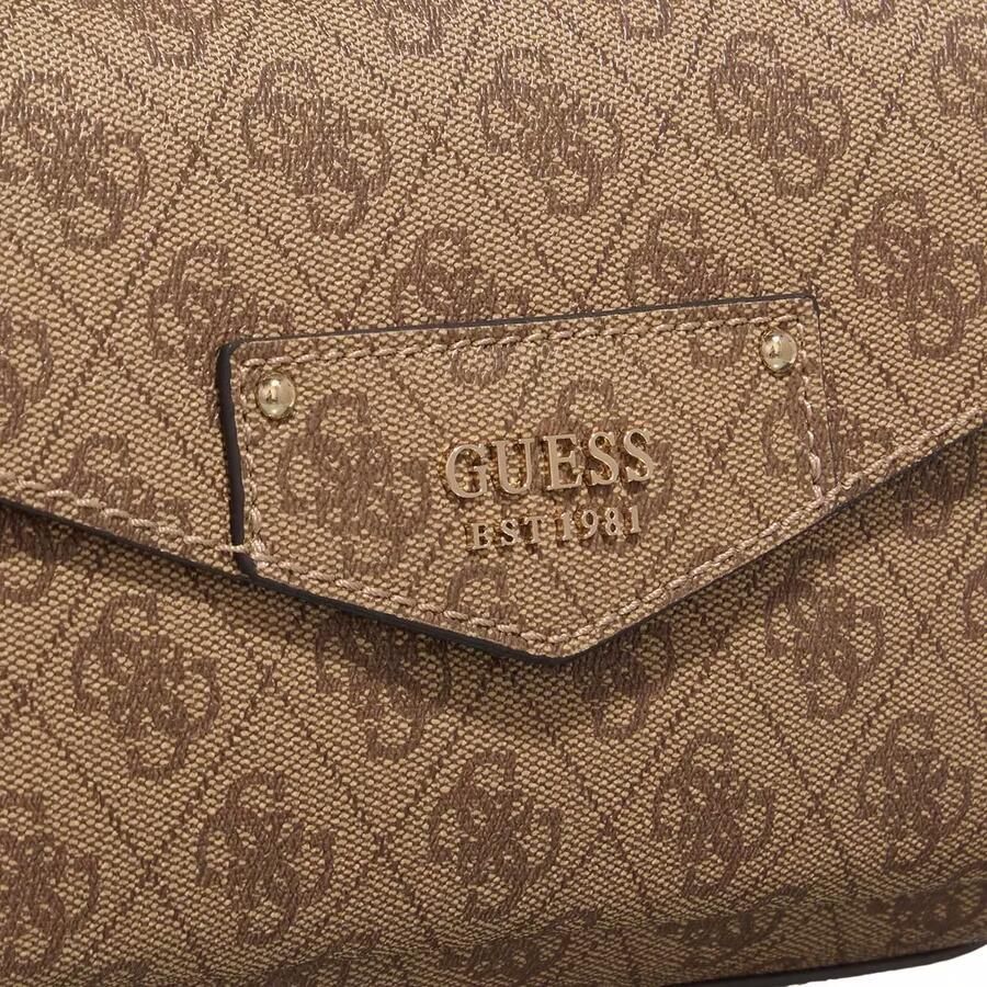 Guess Crossbody bags Eco Brenton Flap Shoulder Bag in bruin - Foto 4