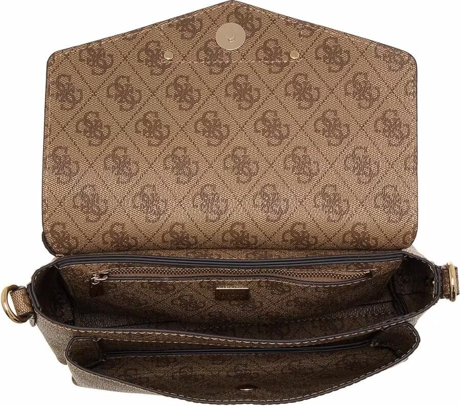 Guess Crossbody bags Eco Brenton Flap Shoulder Bag in bruin - Foto 2