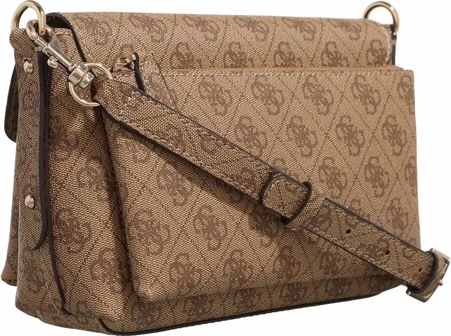Guess Crossbody bags Eco Brenton Flap Shoulder Bag in bruin - Foto 3