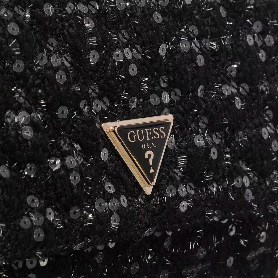 Guess Crossbody bags Giully 2 Comp Convertible Flap in zwart