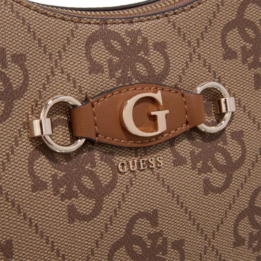 Guess Crossbody bags Izzy Top Zip Shoulder Bag in bruin