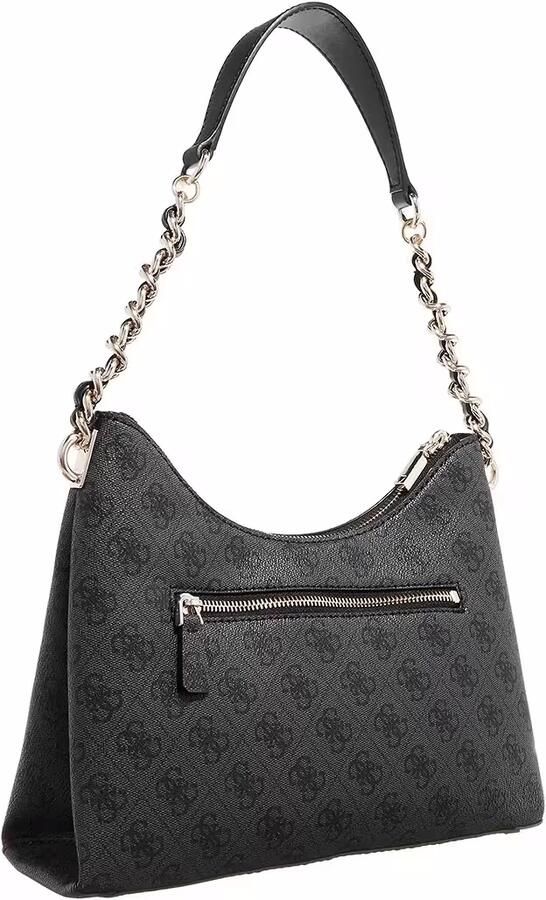 Guess Elegante zwarte schoudertas met gouden details Black Dames - Foto 4