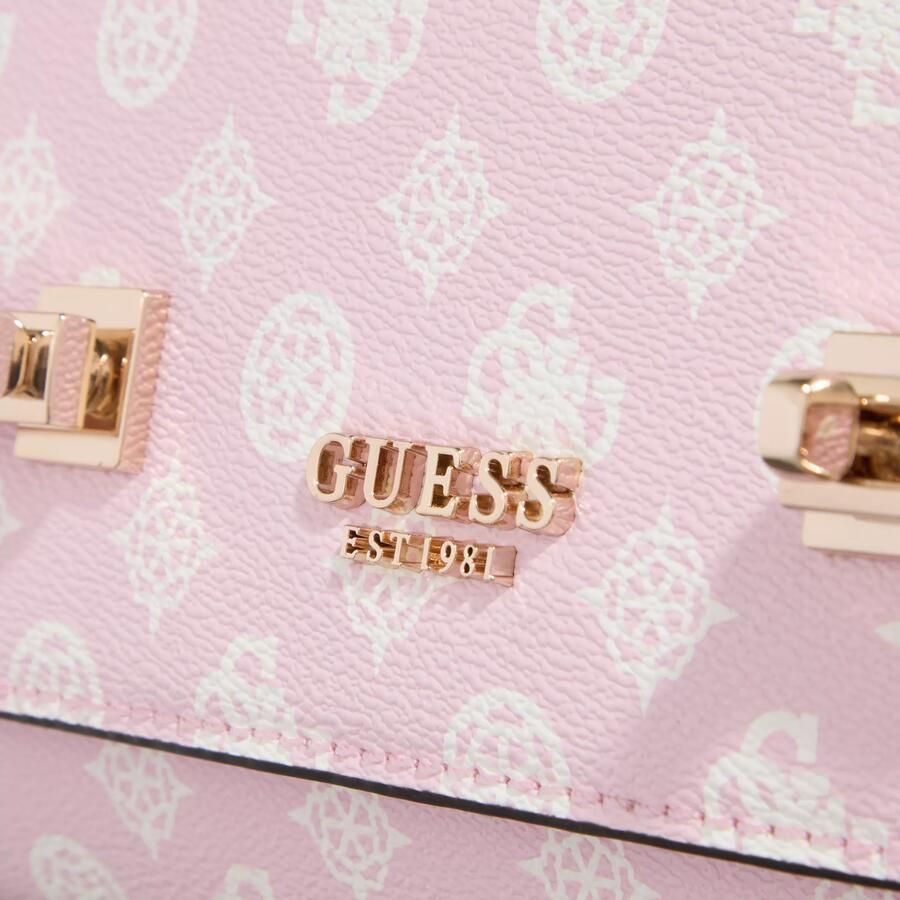 Guess Crossbody bags Loralee Convertible Xbody Flap in poeder roze