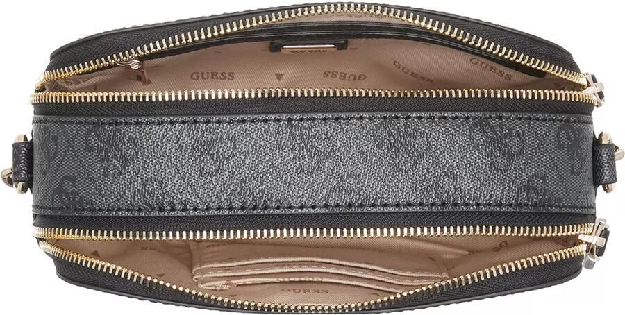 Guess Grijze Bedrukte Schoudertas met Ritssluiting Gray Dames - Foto 2