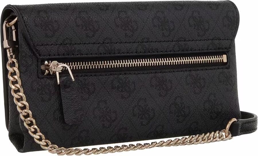Guess Crossbody bags Noelle Xbody Flap Organizer in donkergrijs