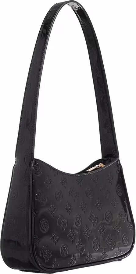 Guess Hobo bags Arnela Top Zip Shoulder Bag in zwart