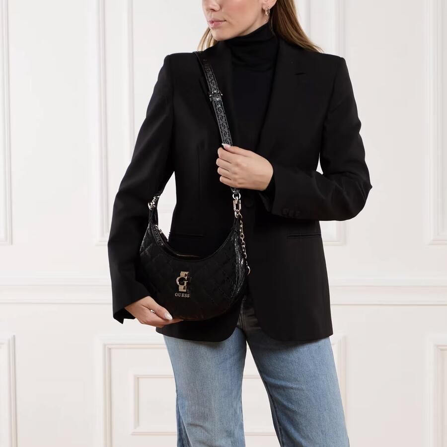 Guess Hobo bags Bessey Hobo Shoulder Bag in zwart