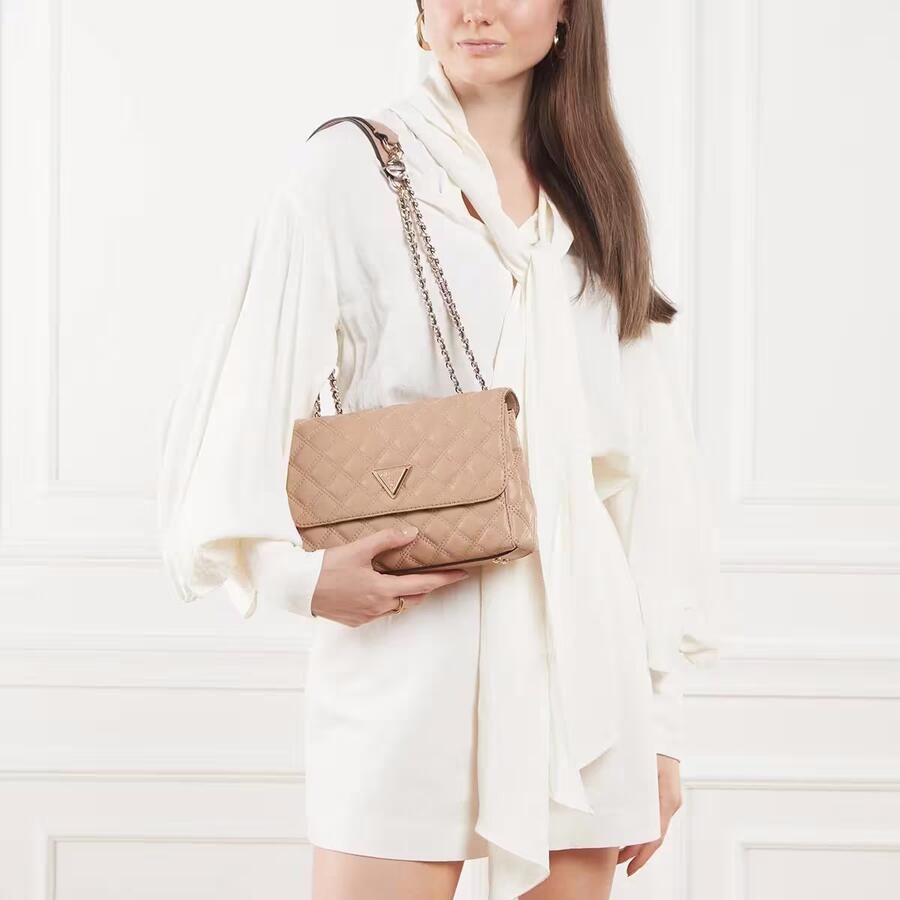 Guess Hobo bags Giully 2 Cmprtmnt Cnvrtble Flp in bruin - Foto 2